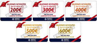 Regali da Msc Crociere