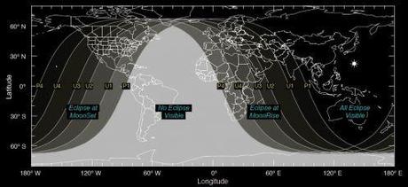 Poca visibilità per l’eclisse totale di Luna del 10 dicembre 2011