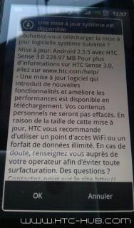 Android 2.3.5 e Interfaccia Sense 3.0 per HTC Incredible S