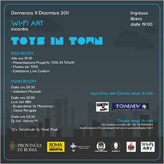 [link] Toys in Town @ Circolo degli Artisti