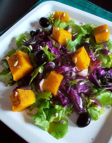 INSALATA CAVOLO E ZUCCA