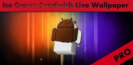 Aggiornamento Ice Cream Sandwich Pro Live Wallpaper per Smartphone e Tablet Android