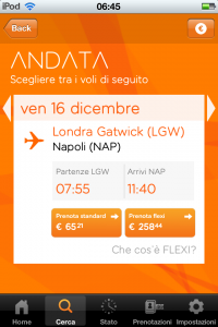 Prenota il tuo volo con la app easyJet