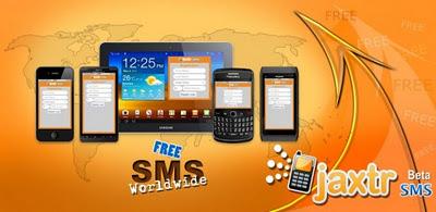 JaxtrSMS (Beta)... SMS GRATIS verso tutti con il nostro DROID!