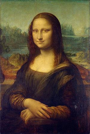 The Mona Lisa.