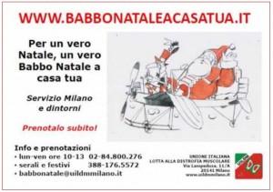 A Natale puoi… anche prenotare un ‘Babbo Natale a casa tua’