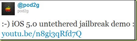 image8 iOS 5 Untethered Jailbreak dimostrato in Video