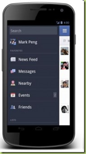 image7 Nuova versione dell’applicazione Facebook per Android con importanti novita!
