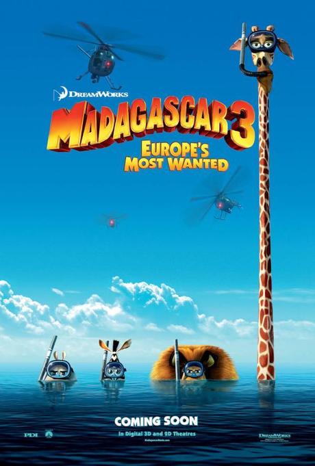 Universal Pictures lancia il teaser postere di Madagascar 3: Ricercati in Europa