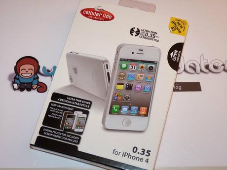 Recensione Custodia 0.35 CellularLine per iPhone 4 e iPhone 4S