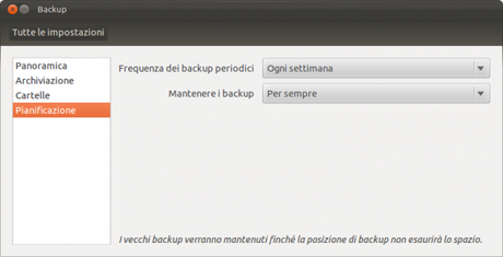 Deja Dup, un programma per fare copie di backup minimalista nell'aspetto presenta funzioni all'avanguardia.