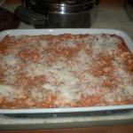 Le lasagne al ragù di carne