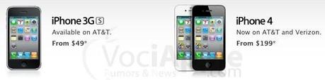 produzione iPhone 3GS ancorato a due milioni di unità in questo trimestre, iPhone 4 CDMA a un milione