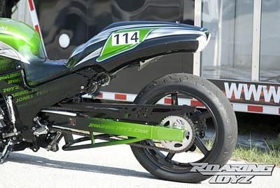 Kawasaki ZX-14 Turbo Drag Bike by Roaring Toyz