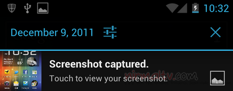 Come fare screenshot su Android Ice Cream Sandwich [Guida]