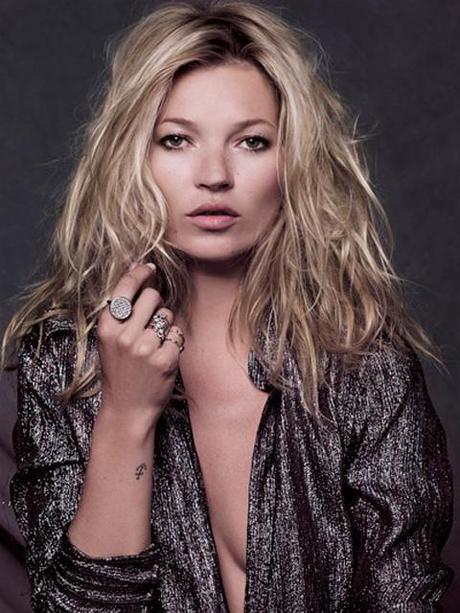 Kate Moss for Fred Jewellery Ad Campaign