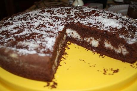 Torta al cioccolato fondente