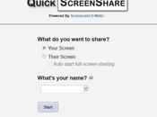 Condividere schermo computer utenti remoti: Quick Screen Share