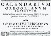 Calendario Gregoriano. Il calendario Giuliano è rimasto in vigore sino alla notte del 4 ottobre 1582. Fu rimpiazzato dal calendario Gregoriano