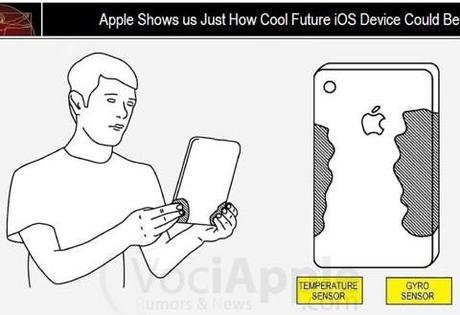 Nuovo brevetto per Apple, questa volta sensori di temperatura…