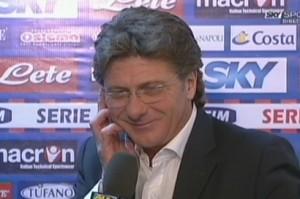 Mazzarri: “Buona partita, pero oggi dovevamo vincere”.