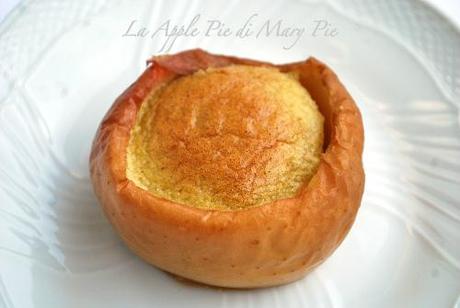 Soufflé di foie gras nella mela