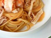 chitarra, gambero bisque