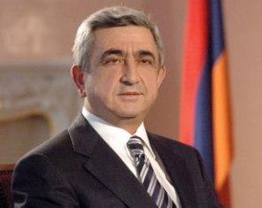 Serzh Sargsyan in Italia