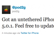 Pod2g dice aver effettuato Jailbreak untethered iPhone 5.0.1!