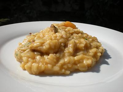 Risotto Zucca e Funghi Porcini