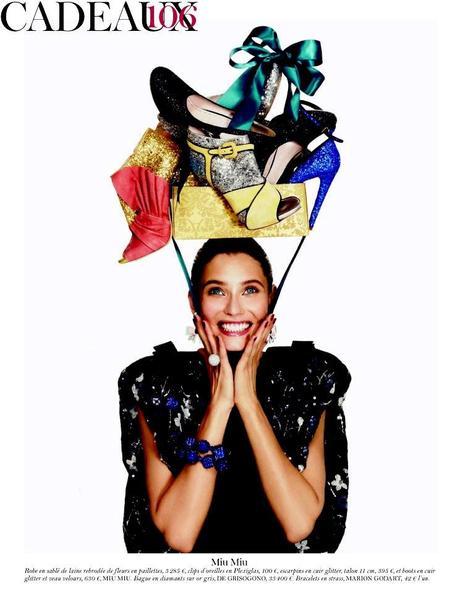 Bianca Balti porta i doni su Vogue Paris Dicembre 2011 bianca-balti-vogue-paris-2012-01