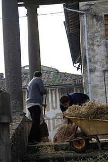 il backstage del presepe fotografico