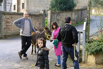 il backstage del presepe fotografico