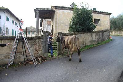 il backstage del presepe fotografico