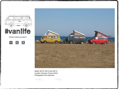 #Vanlife, il portale on the road