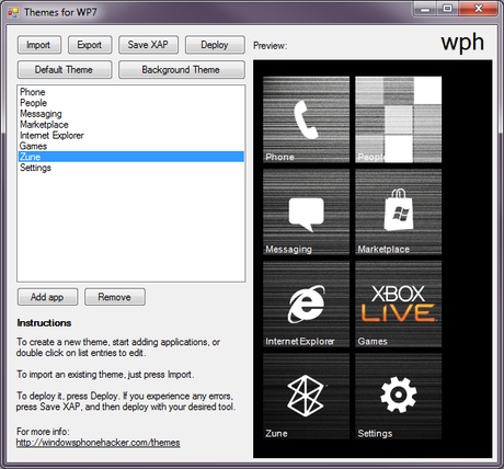 Themes for WP7 –  Cambiare “Tema” su Windows Phone