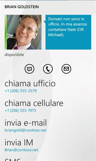 Lync 2010 disponibile per Windows Phone