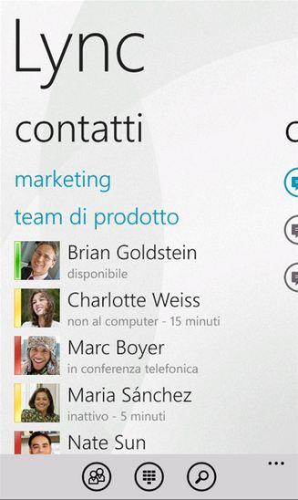 Lync 2010 disponibile per Windows Phone