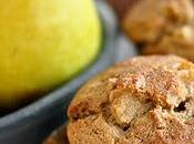 Muffins pere, cannella zenzero