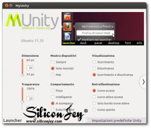 myUnity, software di personalizzazione made in Italy, sbarca nei repository di Ubuntu Precise!