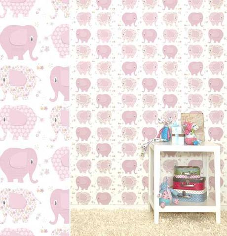 DEDICATI AI BAMBINI, I PATTERNS GIOCOSI E MONELLI NEI WALLPAPERS DI MUFFIN & MANI