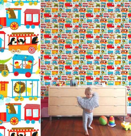 DEDICATI AI BAMBINI, I PATTERNS GIOCOSI E MONELLI NEI WALLPAPERS DI MUFFIN & MANI