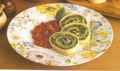 rotolo di spinaci,ricetta rotolo,procedimento per preparare rotolo,ingredienti per rotolo ripieno,primi piatti rotolo,primi piatti elaborati,