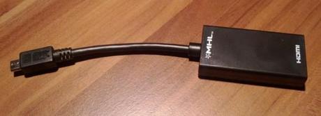 Galaxy Nexus adattatore MHL TV HDMI al prezzo di 10 Euro