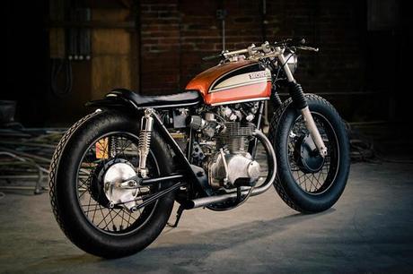 Eric Meglasson’s Honda CB450 Cafe.