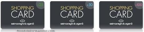 Salmoiraghi Viganò Shopping Card Salmoiraghi & Viganò: Arrivano le Shopping Card