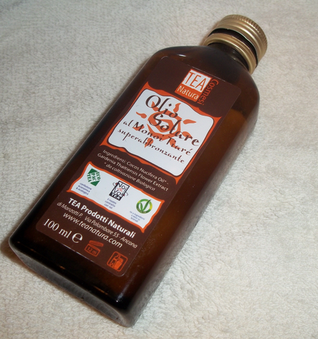 olio solare al Monoi Tiaré di Tea Natura