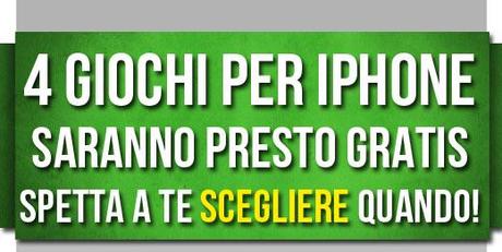 Promozione Gameloft: 4 giochi GRATIS per iPhone