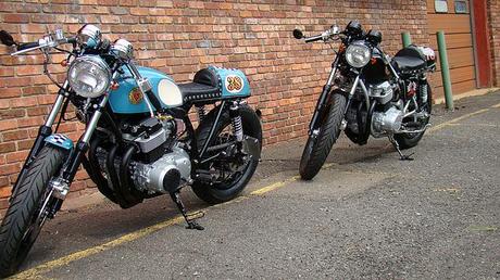 77' and 78' Cafe racers