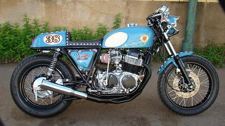 77' and 78' Cafe racers